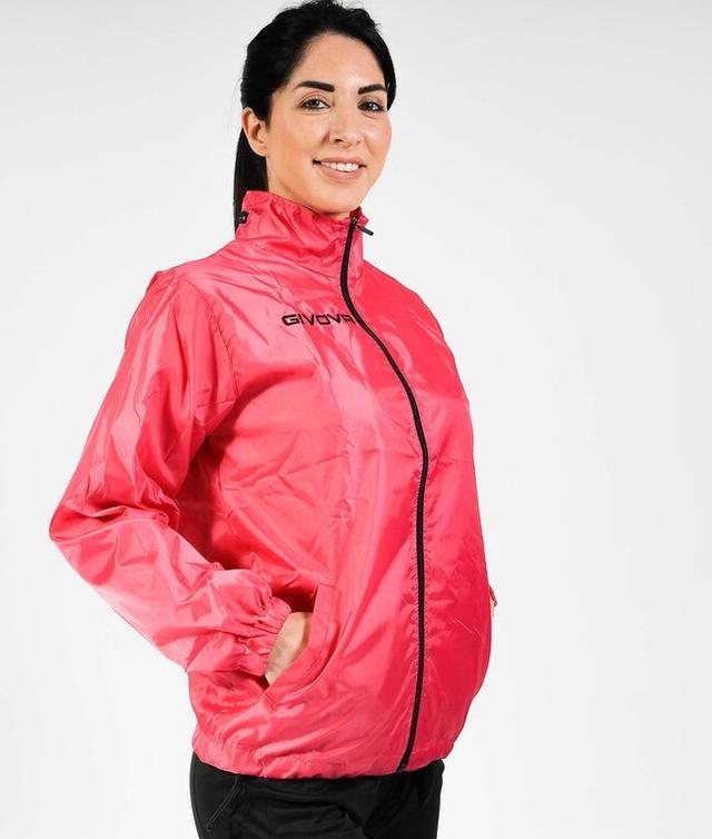 RAIN JACKET WIND FUXIA - RJW01-0006-XL