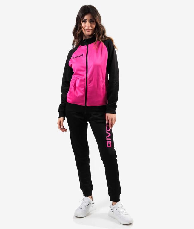 TUTA CUBA FUXIA/NERO - TR034-0610-4XL