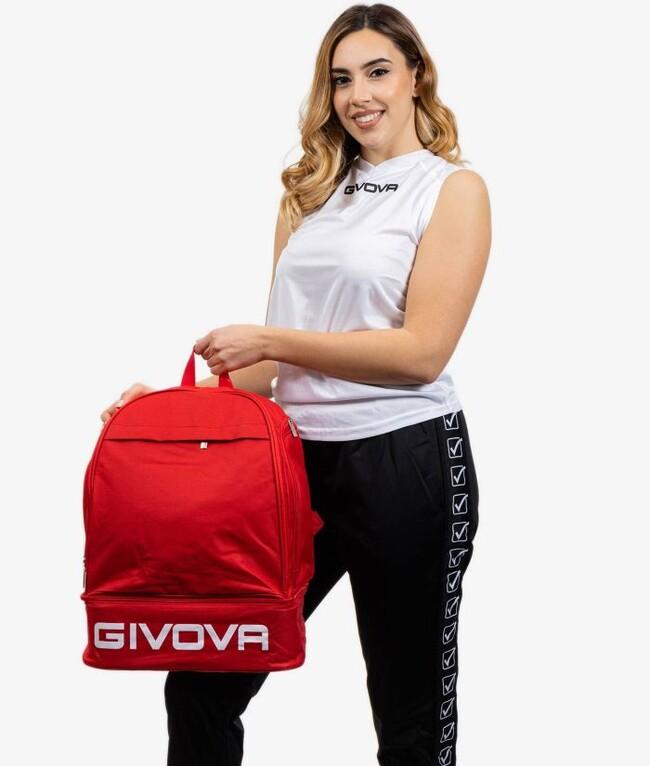 ZAINO GIVOVA SPORT ROSSO - B029-0012-UNICA