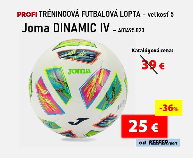 PROFI TRÉNINGOVÁ futbalová lopta Joma DINAMIC IV - 401495.023-1