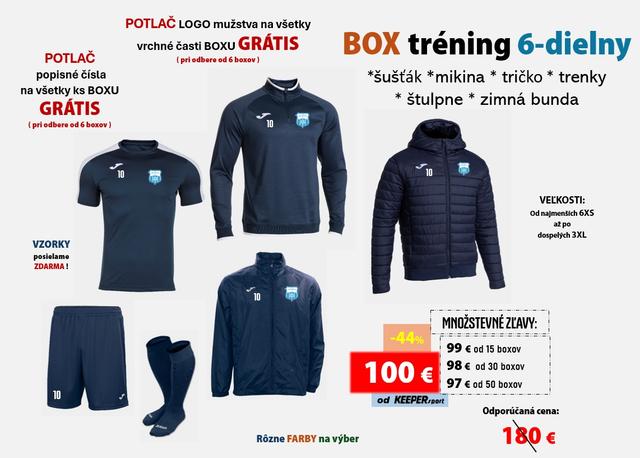 SADA / SET / BOX trening 6 dielny + potlač - box - t - 6