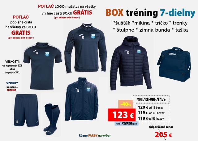 SADA / SET / BOX tréning 7 - dielny + potlač - box - t - 7