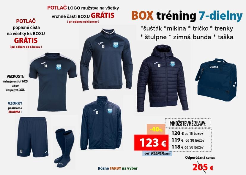 SADA / SET / BOX tréning 7 - dielny + potlač - box - t - 7