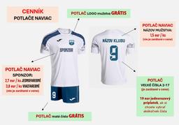 AKCIOVÝ BALÍK hráčskych setov JOMA CHAMPIONSCHIP VIII + potlač - b - 104263