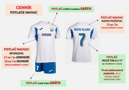 Akciový balík hráčskych setov Joma WINNER III + potlač - b-103150