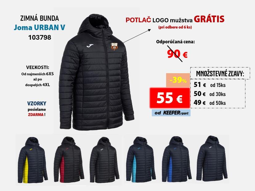 ZIMNÁ BUNDA JOMA URBAN V ANORAK - 103798