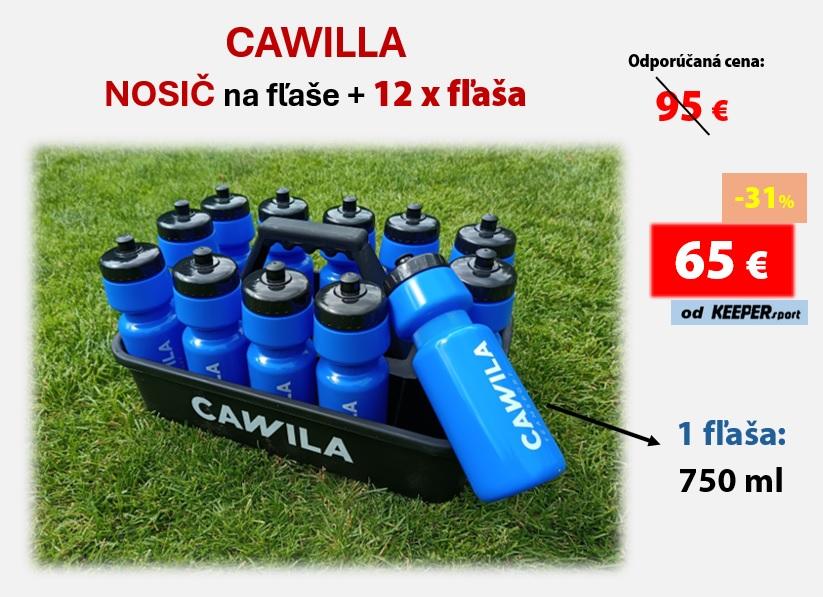 NOSIČ na fľaše + 12 fliaš ( 750ml ) - CAW - 12f