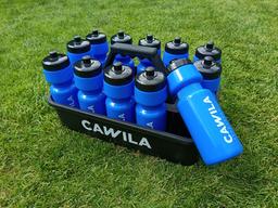 NOSIČ na fľaše + 12 fliaš ( 750ml ) - CAW - 12f