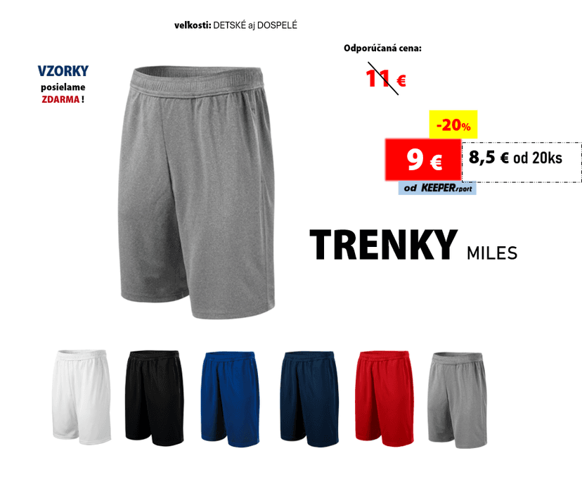 Trenky MILES - tr1- mls