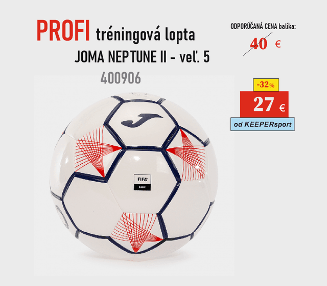 PROFI tréningová lopta JOMA NEPTUNE II - 400906.206 - 400906.206