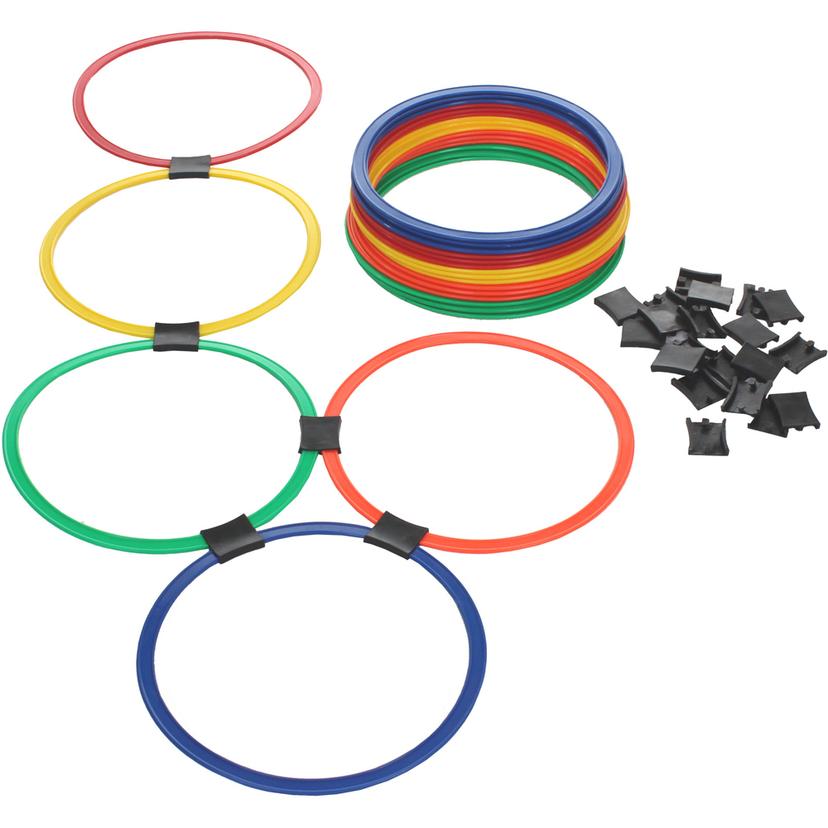 Agility rebrík Hoop preskakovačka 20x kruh - TR0017