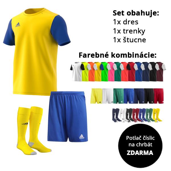 Hráčsky komplet Adidas Estro - extra zľava - estro 116