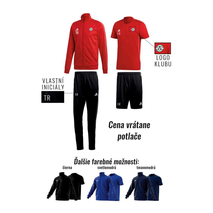Vychádzkový set adidas - core-tset-xs
