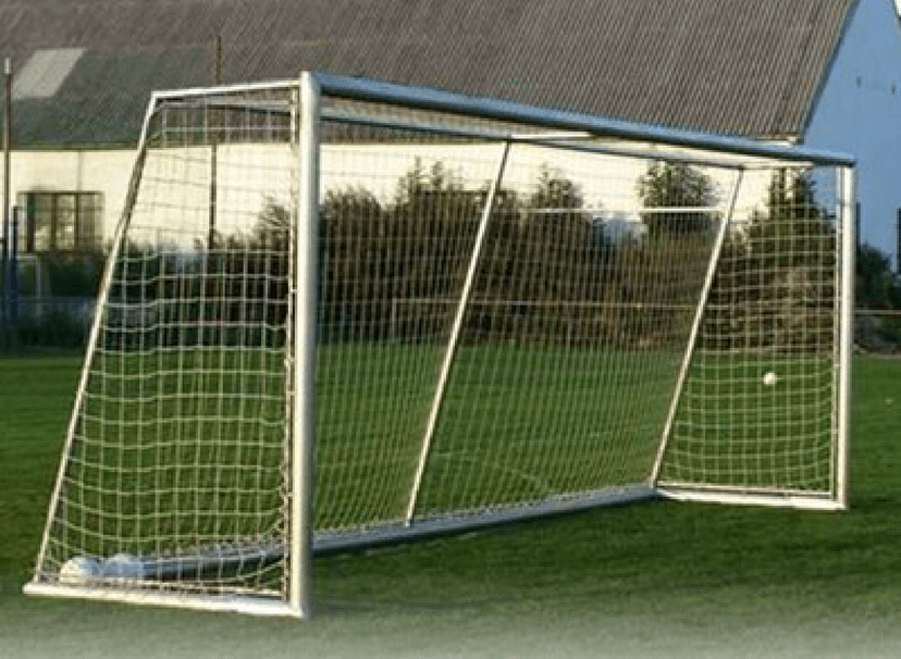 Bezpečnostné prenosné bránky (2ks) 7,32 x 2,44m  - FUTBR-7.32
