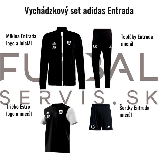 Vychádzkový set adidas Entrada - setHS0326-1
