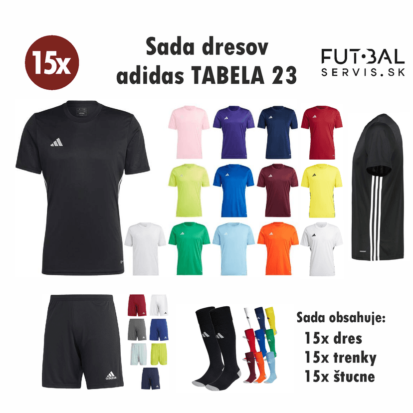 Zápasová sada adidas Tabela23  - tabelajr