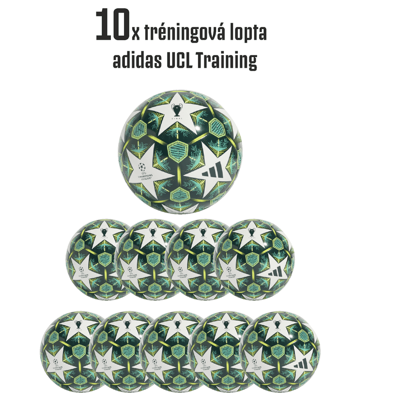 10xtréningová lopta adidas UCL Training - JH1281-10-3
