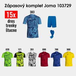 AKCIA! 15x zápasový komplet Joma 103729 - 103729-sada