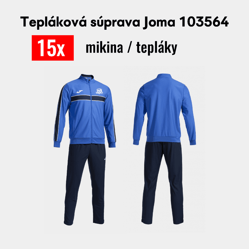AKCIOVÁ sada teplákových súprav Joma 103564! OBMEDZENÁ PONUKA - 103564.702