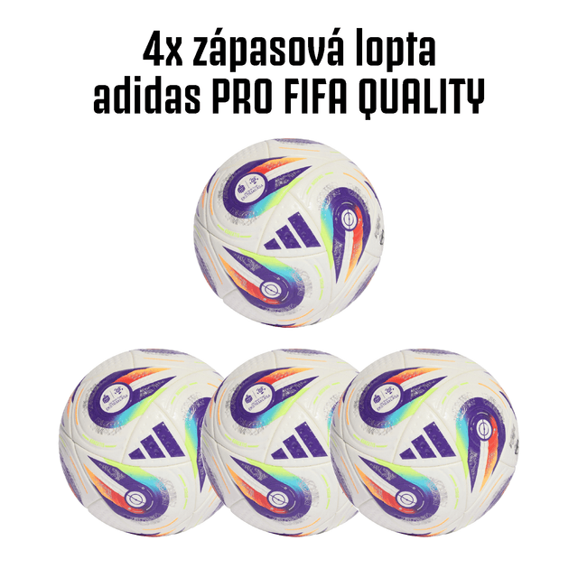 AKCIA!4x TOP lopta adidas PRO - jy1297-4