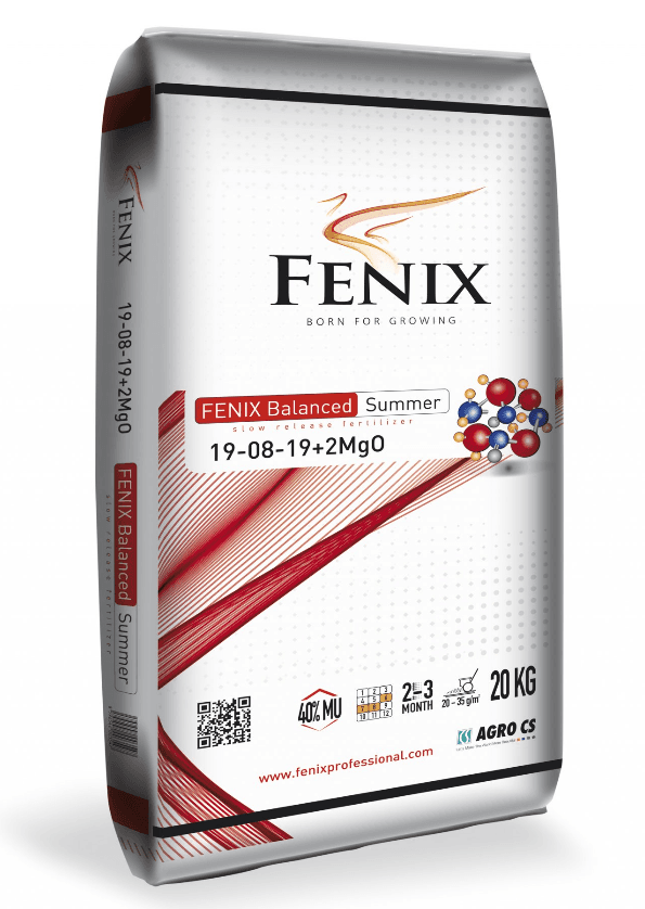 FENIX Hnojivo Balanced Summer (Leto) 19-08-19+2MgO - PF-0250-0005-200 