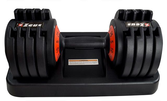 ZEUS Jednoručná činka 25kg - nastaviteľná - DUMBBELL REGOL
