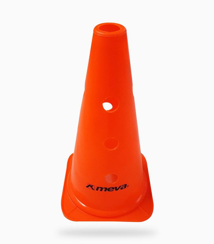 Kužel s dierami MEVA 30cm - multifunkcny-kuzel/fluo žltá 