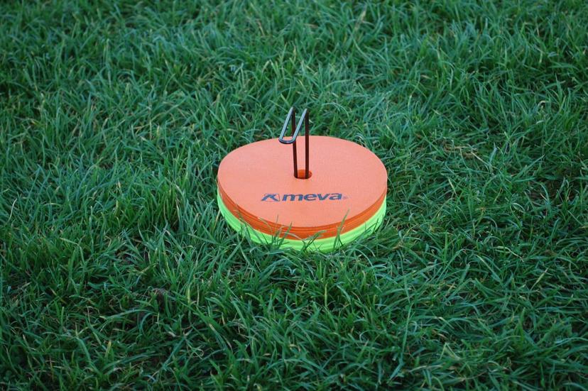 FLAT Označovacie méty MEVA ploché– set 12 ks  - oznacovacie mety-12ks