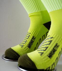 Ponožky MevaSOX Magnetic Yellow Fluo - MS-1910-FLUO ŽLTÉ-L