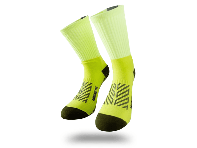 Ponožky MevaSOX Magnetic Yellow Fluo - MS-1910-FLUO ŽLTÉ-L