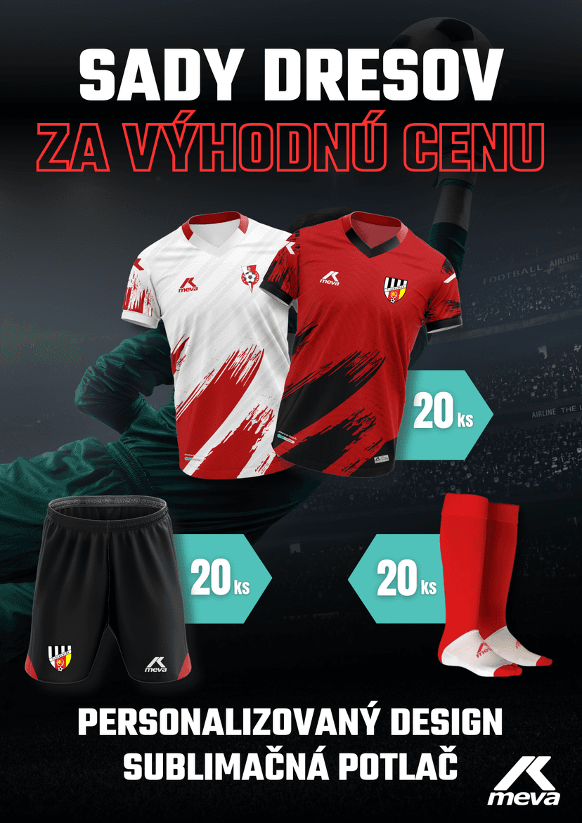 MatchReady MEVA 20 – kompletná sada dresov - NEW SET 0022