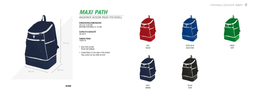 MAXI-PATH backpack w/semi-rigid bottom large - 72580
