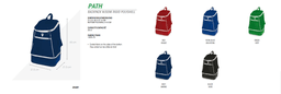 PATH backpack w/semi-rigid bottom medium - 72581
