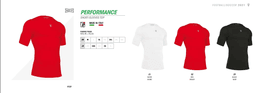 PERFORMANCE short sleeves top - 72515
