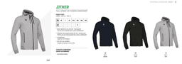 ZITHER full zip hoody - 72552