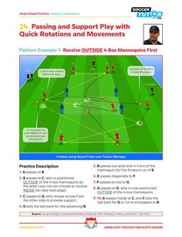 JURGEN KLOPP - 102 PASSING, COUNTER-PRESSING POSSESSION GAMES, SPEED & WARM-UPS DIRECT FROM KLOPP'S TRAINING SESSIONS - VOL.1 - 1841