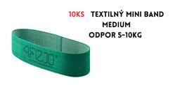 Sada 10ks textilných mini bandov - 26981