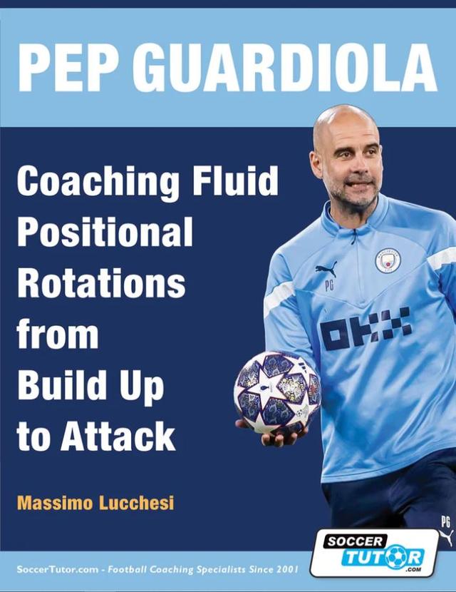 Pep Guardiola - Coaching Fluid Positional Rotations from Build Up to Attack - 14008