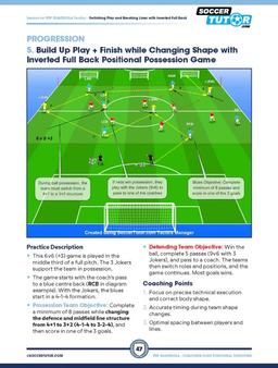 Pep Guardiola - Coaching Fluid Positional Rotations from Build Up to Attack - 14008