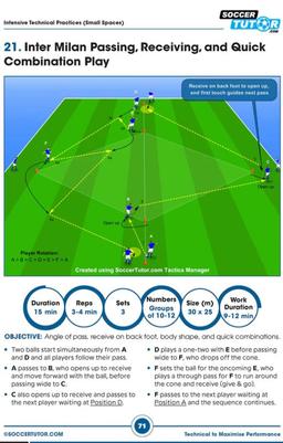 Technical Practices to Maximise Performance: 50 Practices - Youth to Pro - Training Week - Football Periodization - ST-B069