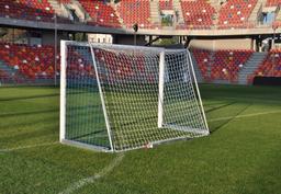 FUTBALOVÁ BRÁNKA 3,0 X 2,0 M, HLINÍKOVÁ, PRENOSNÁ - PN-257T - so sieťou