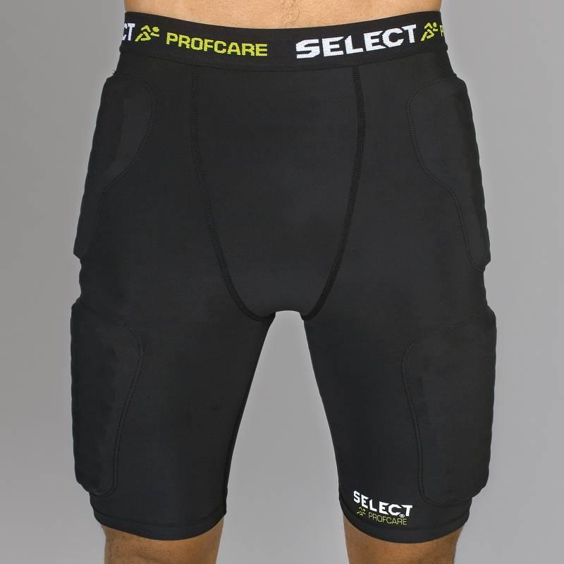 KOMPRESNÉ KRÁTNE NOHAVICE SELECT COMPRESION SHORTS, BLACK - 157_BLACK/S