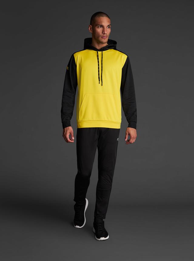 Mikina s kapucňou Musai Saba MU0307 - MU0307/4/žltá-čierna