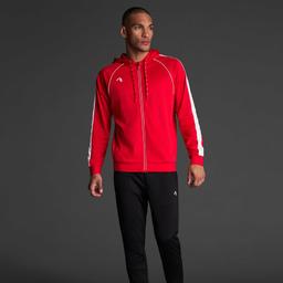 Mikina Musai Afiki MU0302R - MU0302/4/červená-biela