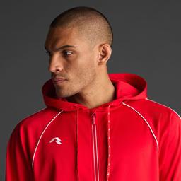 Mikina Musai Afiki MU0302R - MU0302/4/červená-biela