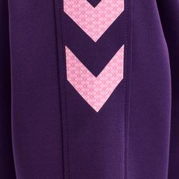 HUMMEL Dámska mikina HMLCORE XK HALF ZIP SWEAT WOMAN ACAI - 211945-3443-XS