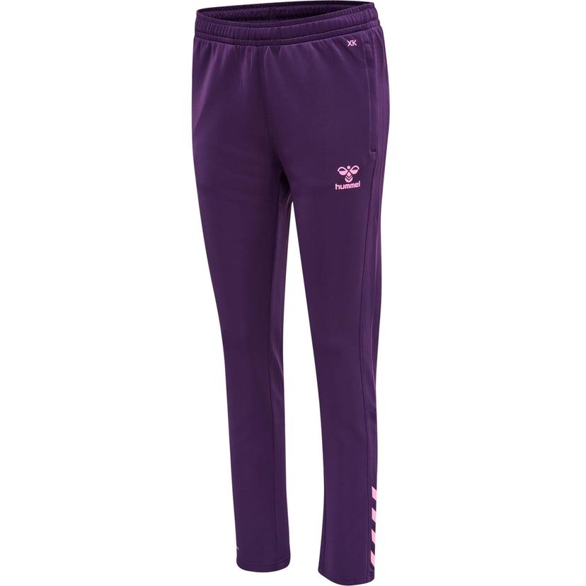 HUMMEL Dámske tepláky HMLCORE XK POLY PANTS WOMAN ACAI - 212656-3443-XS