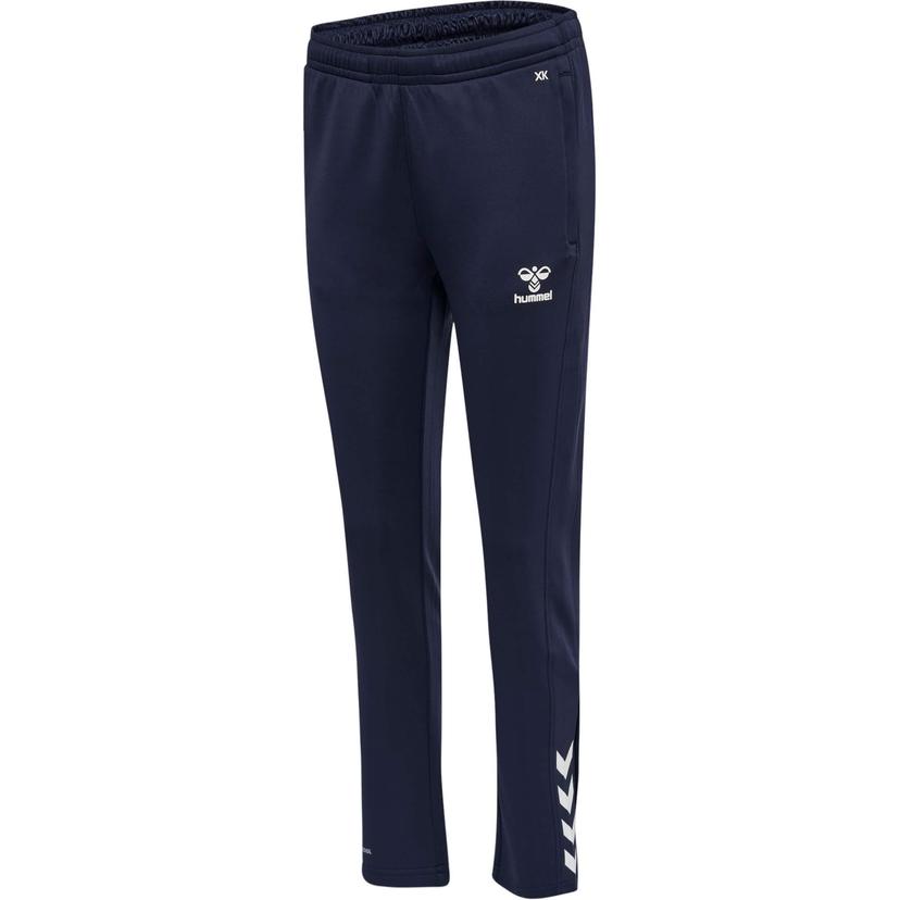 HUMMEL Dámske tepláky HMLCORE XK POLY PANTS WOMAN MARINE - 212656-7026-XS