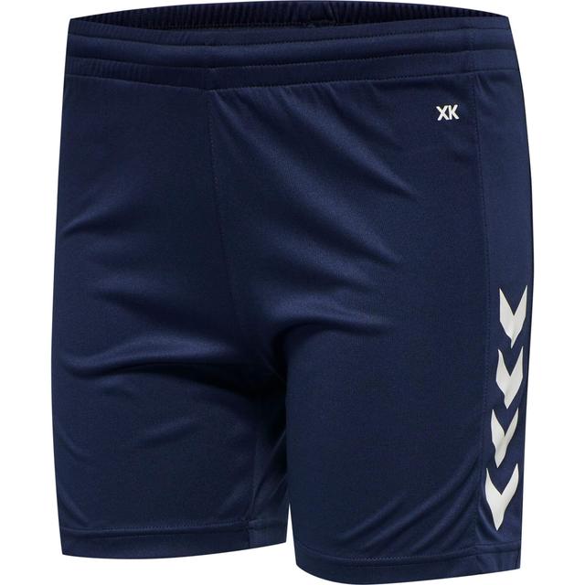 HUMMEL Dámske športové trenky HMLCORE XK POLY SHORTS WOMAN MARINE - 211468-7026-XS