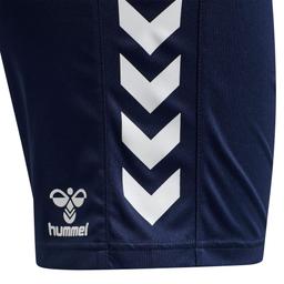 HUMMEL Dámske športové trenky HMLCORE XK POLY SHORTS WOMAN MARINE - 211468-7026-XS